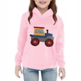 thumbnail image 2 of Toddler Kids Fall Winter Hooded Clothes Boys Girls Track Pullover Tops Long Sleeve Sweatshirt Hoodies Hoodies for Teen Girls Oversized 6Y, 2 of 5