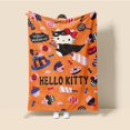 thumbnail image 1 of Manta de Halloween de Hellokitty Sanrio, tapiz largo de felpa cálida, juguete de dibujos animados Y2k, regalo de vacaciones de Navidad, regalos Kawaii, 19 piezas, 1 of 4