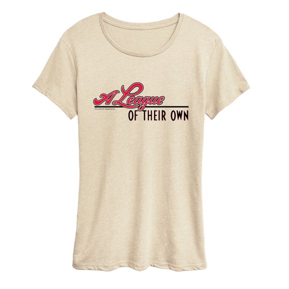 A League Of Their Own - Logo - Women's Short Sleeve Graphic T-Shirt