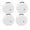 4 pcs, variant on 1-4pcs Anti-lost Alarm Smart Tag Wireless Tracker Child Wallet Key Finder Locator Waterproof - Quick Location
