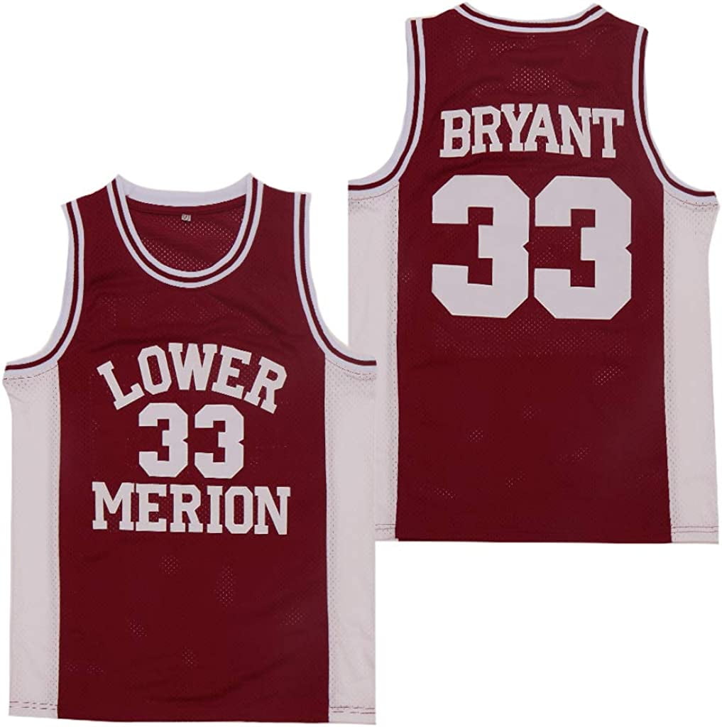Your Team Men's Basketball Jersey 33 Stitched Lower Merion High School