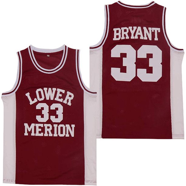 Your Team Men's Basketball Jersey 33 Stitched Lower Merion High School