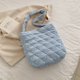 thumbnail image 4 of Bolsa de cubo para mujer, de supermercado reutilizable de pana informal, moda para oficina y escuela Tmvgtek Para Estrenar, 4 of 9