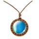 thumbnail image 1 of Ocho planetas collar colgante de doble cara de vidrio Universo Galaxy Solar System collar para las mujeres, 1 of 2