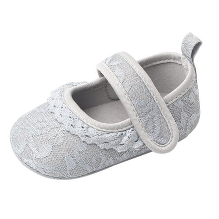 Eashery Baby Shoes Boys Girls Sneakers Toddler Prewalker First Walking Shoes Casual Sneakers First Walkers Soft Sole Baby Shoes (Grey 5)