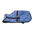 thumbnail image 1 of Manta de invierno para caballos, ropa impermeable de tela Oxford, sábana para el cuidado de caballos, ropa para paseos por senderos, establos, pastos azul 60cm, 1 of 8