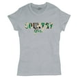 thumbnail image 5 of Country Girl Camo T-Shirt Small Town Cowgirl Farm Life Military Women's Tee, 5 of 7