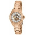 thumbnail image 3 of Invicta Women's 16705 Angel Mechanical Skeleton Dial Rose Gold Steel Watch, 3 of 3
