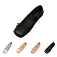 thumbnail image 2 of CPNG Women Casual Elastic Straps Mary Janes Square Toe Shoes Ankle Strap Ballet Casual Slip On Flats Lolita Cute Bowknot Dress Shoes Comfortable Ballet Flats, 2 of 5