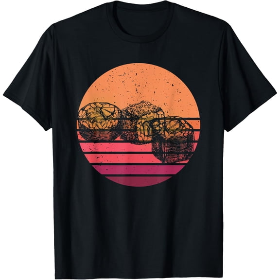 Sushi Roll Retro California Maki Funny Japanese Food Lover T-Shirt