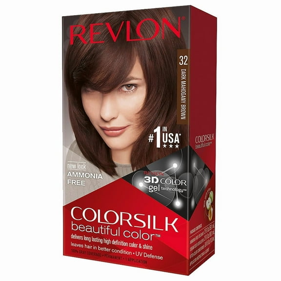 Colorsilk Beautiful Color, 32 Dark Mahogany Brown