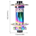 thumbnail image 2 of keepw Roue Arbre Libération Levier Artisanat Friction Réduction Cyclisme Fournitures Installation Pratique Roulement en Alliage d'Aluminium Moyeu Couleur / 110 * 15XM390, 2 of 7