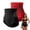 Black+red, variant on Moringa and Berberine Shorts, 4-in-1 Micro-Particle Sculpting Shorts, High Waist Thermogenic Panties for Women