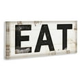 thumbnail image 3 of The Stupell Home Decor Collection EAT Typography Vintage Sign Stretched Canvas Wall Art, 10 x 1.5 x 24, 3 of 5