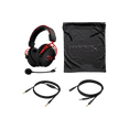 thumbnail image 3 of HyperX Cloud Alpha Wired Over-Ear Gaming Headset, Red, 3 of 8