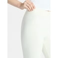thumbnail image 3 of No Boundaries Christmas Fur Lined Sueded Legging, Women's, 3 of 4