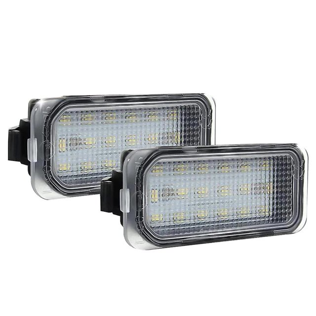 Luz de Led para placa de matrícula de coche, 2 uds., para Focus Ii Fiesta Vii Mondeo Iv Kuga 2008-2019