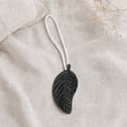 thumbnail image 5 of Magnetic Wooden Leaf Curtain Tieback - Black/Silver, 5 of 8