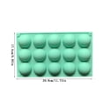 thumbnail image 3 of Lunxisen 4 Pcs Silicone Baking Tray for Light Cake French Dessert Kitchen Baking Semi-circular Pastry Mold, 3 of 8