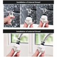 thumbnail image 2 of 360° Rotatable High Pressure Sink Sprayer Head   ABS Splash Filter Kitchen Sink Faucet Water Spray Nozzle Head  3 Modes Adjustment, 2 of 7