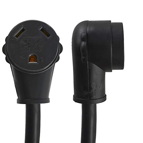 Conntek 14363, 30 Amp RV Extension Cord with Finger Grip Plug and Heavy Duty Flexible Cord