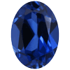 Blue Created Sapphire, September