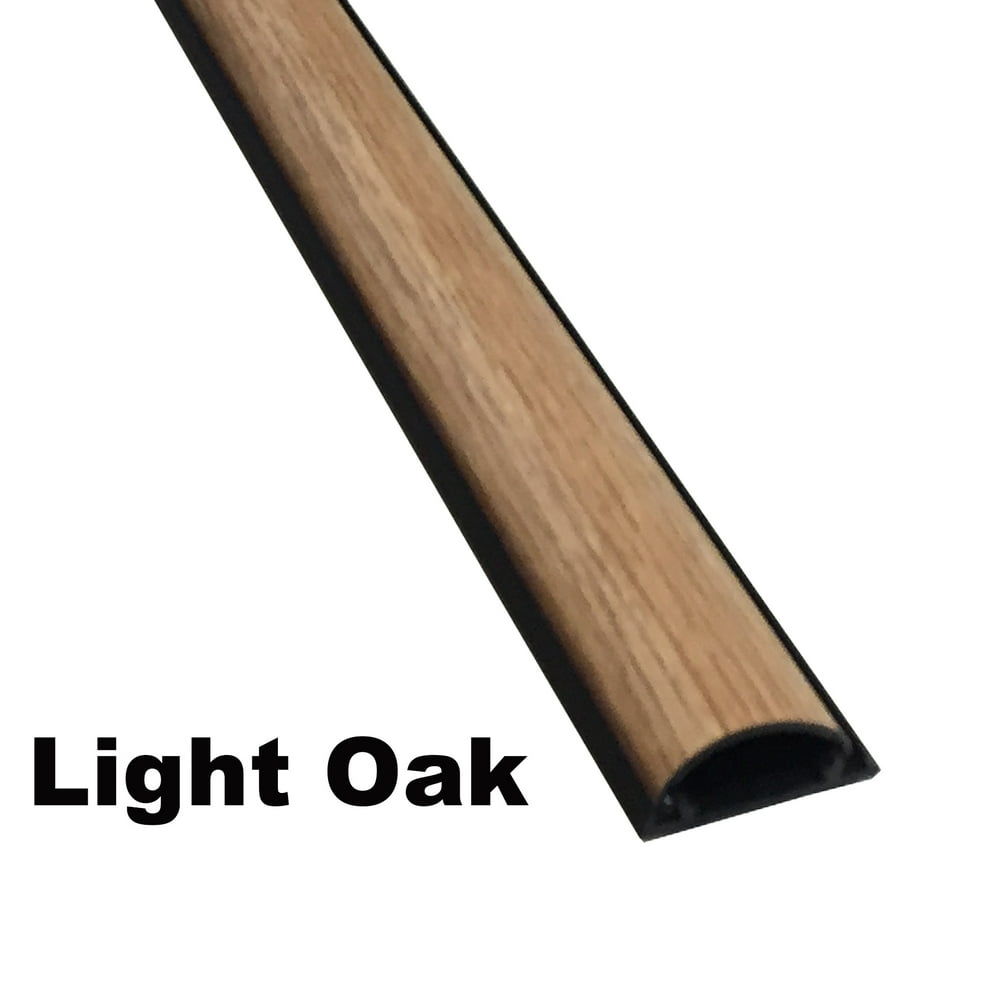 Light Oak Floor ChordSavers Indoor Wire Cord Cover Protector PVC