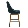 thumbnail image 4 of Boston Formed High Back Fabric Barstools with Wood Legs, Set of 2, 4 of 9