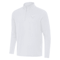 thumbnail image 2 of Men's Antigua White Jacksonville Jaguars Intent Quarter-Zip Jacket, 2 of 4
