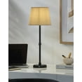 thumbnail image 6 of Livabliss Parcey Modern Buffet Table Lamp, 21-inch, Black with Grass Green Shade, 6 of 7