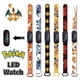 thumbnail image 2 of Pokemon Anime Kawaii Pika Chuka Ibrabra Jingle Cat Pass Digital, impermeable, LED electrónico, reloj para niños y niñas, regalo de cumpleaños, juguete, 2 of 4