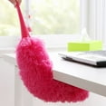 thumbnail image 5 of LYCAQL Flexible Microfiber Feather Duster 24.4 inch Brush Head with Hand-Grip Lightweight Attracts Dust Microfiber Feather Duster Washable Microfibre Cleaning Tool for Cleaning Office Furniture Sofa, 5 of 6