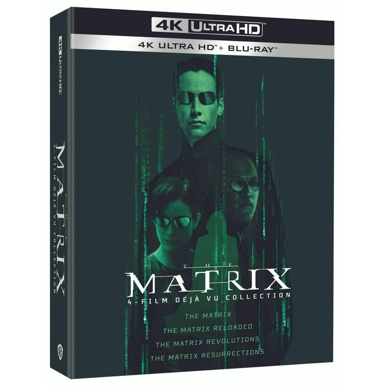 MATRIX 4K ULTRA HD + BLU-RAYセット Warner Bros Matrix Déjà Vu 4-Film Collection: Resurrections (4K