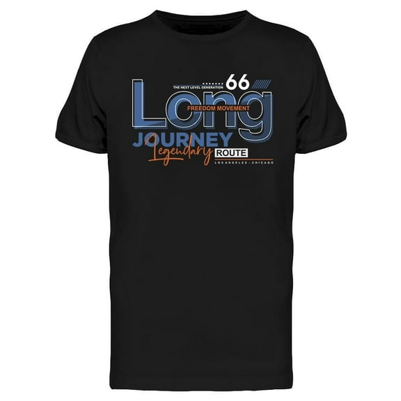 Long Journey T-Shirt Men -Image by Shutterstock, Male x-Large