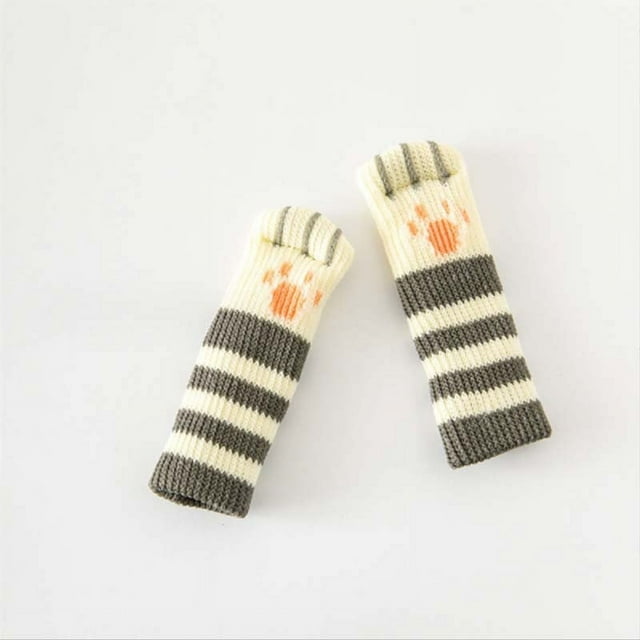 Housses de Protection Mignonnes pour Pattes de Chaise à Motif de Griffes pour Animaux