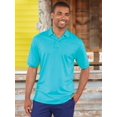 thumbnail image 4 of Jerzees Mens SpotShield Short Sleeve Jersey Sport Shirt, 3X, True Red, 4 of 7