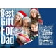 thumbnail image 2 of LHSHID Father's Day Birthday Gifts for Dad to My Dad Gifts from Daughter Son Best Dad Gifts Ideas Soft Throw Blanket Best Dad Ever Blue 40"x50", 2 of 7