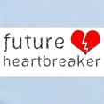 thumbnail image 2 of CafePress - Future Heartbreaker Infant Bodysuit - Baby Light Bodysuit, Size Newborn - 24 Months, 2 of 4