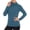 Blue, variant on Women's UPF 50+ Hooded Sun Protection Long Sleeve Top, Thumb Holes, Lightweight Fabric, Outdoor Hiking & Running Shirt Blue S