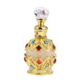 thumbnail image 2 of Botella de perfume vacía, portátil, para viaje, regalo, elegante, a prueba de fugas, versátil. Oro, 2 of 8