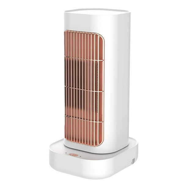 Calentador de escritorio,calentador para uso en interiores de escritorio eléctrico,Calentador personal de habitación portátil silencioso mini,Dormitorio de escritorio de Blanco Gloria Calentador de escritorio