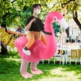 thumbnail image 3 of Costume Gonflable Flamingo, Costume Flamingo Longue Durée Facile à Ranger pour Festivals, 3 of 8