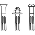 thumbnail image 3 of Dynabolt Sleeve Anchor, 1/2" Dia., 4" L, Carbon Steel Zinc Plated, 25 PK HN-1240, 3 of 5