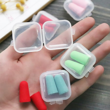 

QWY Soft Ear Plugs Tapered Travel Sleep Noise Prevention Earplugs