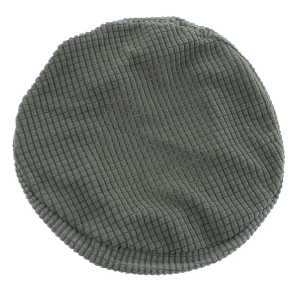 Funda de silla redonda, funda de taburete de bar, funda de silla, funda de silla, funda elástica, ejercito verde