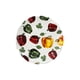 thumbnail image 3 of Juego 4 Platos Galerias El Triunfo Ceramica Blanca Diseño Chiles Morrones 21.5cm, 3 of 5