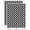 Black, variant on Swiss Roll Cream Cake 200+ Round Stickers - Brown - Gloss Finish - 0.50" Size