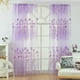 thumbnail image 1 of Cortina Deco Panel de gasa de pantalla de ventana de tul de hilo de transparente de impresión offset (púrpura) JShteea Libre de BPA, 1 of 9
