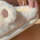 thumbnail image 3 of Pantuflas de algodón cálidas para mujer para el hogar en invierno, nuevas y lindas pantuflas de osito de peluche, cómodas y de suela suave, pantuflas de felpa simples, 3 of 5