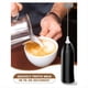 thumbnail image 5 of Recargable, Recargable, Potente Espumador de Café Portátil para Café con Leche, Capuchino Negro, 5 of 5